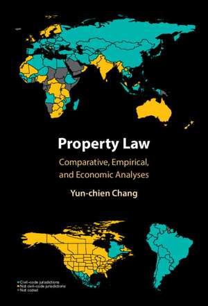 Property Law: Comparative, Empirical, and Economic Analyses de Yun-chien Chang