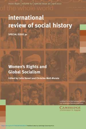 Women's Rights and Global Socialism: Volume 30, Part 1 de Celia Donert