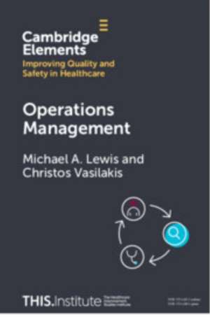 Operations Management de Michael A. Lewis