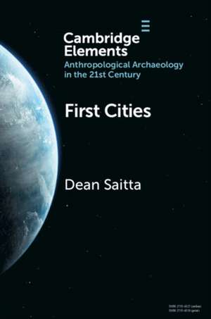 First Cities de Dean Saitta