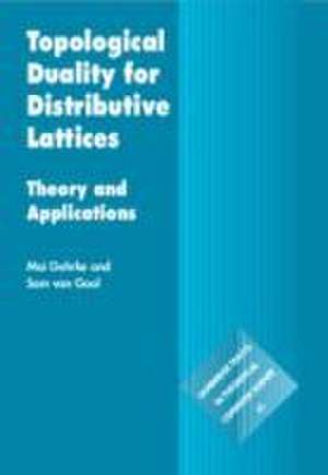 Topological Duality for Distributive Lattices de Mai Gehrke