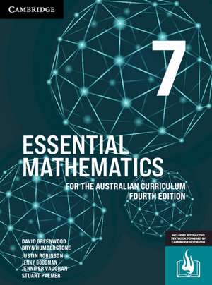 Essential Mathematics for the Australian Curriculum Year 7 de David Greenwood