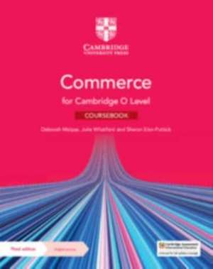 Commerce for Cambridge O Level Coursebook with Digital Access (2 Years) de Deborah Malpas