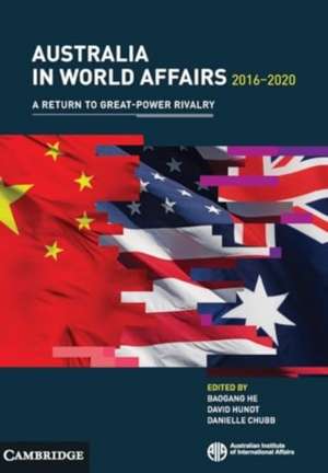 Australia in World Affairs 2016-2020 de Australian Institute of International