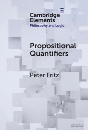 Propositional Quantifiers de Peter Fritz