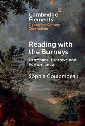 Reading with the Burneys de Sophie Coulombeau