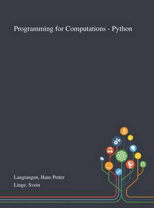 Langtangen, H: Programming for Computations - Python