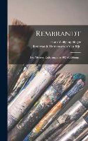 Rembrandt de Hans Wolfgang Singer