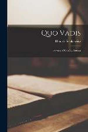 Quo vadis de Henryk Sienkiewicz