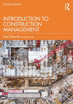 Introduction to Construction Management de Fred Sherratt