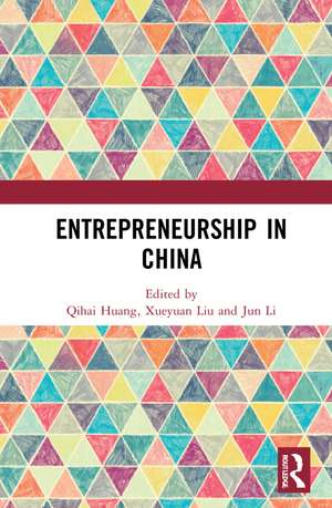 Entrepreneurship in China de Qihai Huang