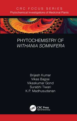 Phytochemistry of Withania somnifera de Brijesh Kumar