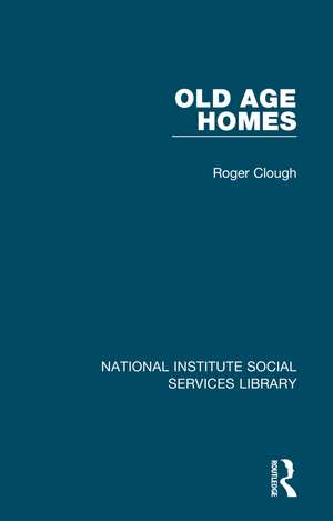 Old Age Homes de Roger Clough