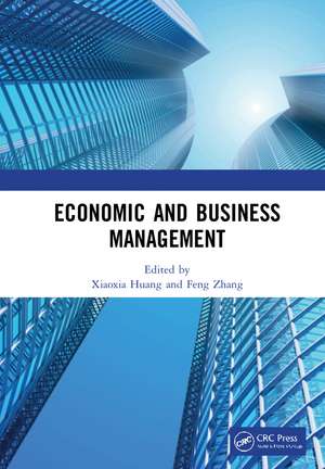 Economic and Business Management de Xiaoxia Huang