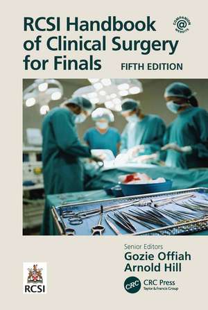 RCSI Handbook of Clinical Surgery for Finals de Gozie Offiah