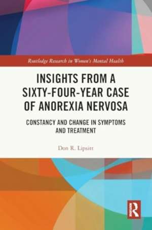 Insights from a Sixty-Four-Year Case of Anorexia Nervosa: Constancy and Change in Symptoms and Treatment de Don R. Lipsitt