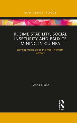 Regime Stability, Social Insecurity and Bauxite Mining in Guinea: Developments Since the Mid-Twentieth Century de Penda Diallo