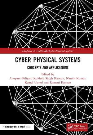 Cyber Physical Systems: Concepts and Applications de Anupam Baliyan