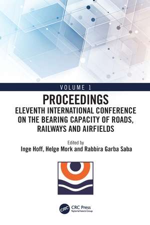 Eleventh International Conference on the Bearing Capacity of Roads, Railways and Airfields: Volume 1 de Inge Hoff