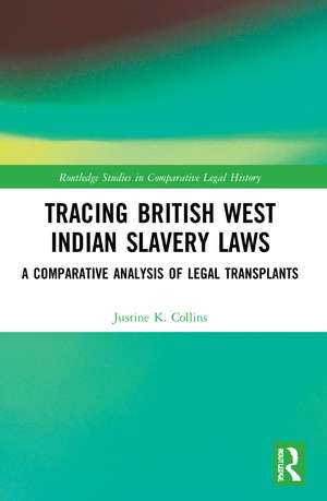 Tracing British West Indian Slavery Laws: A Comparative Analysis of Legal Transplants de Justine K. Collins