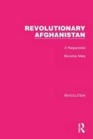 Revolutionary Afghanistan: A Reappraisal de Beverley Male