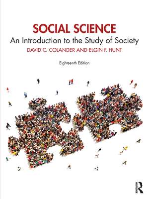 Social Science: An Introduction to the Study of Society de David Colander