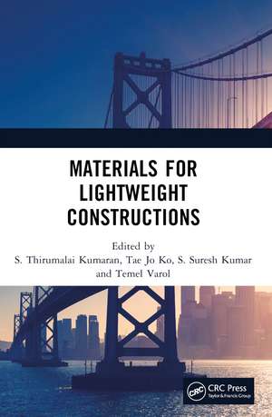 Materials for Lightweight Constructions de S. Thirumalai Kumaran