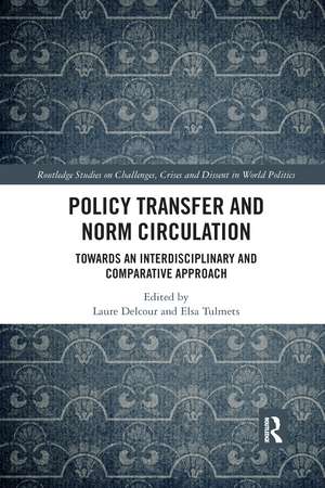 Policy Transfer and Norm Circulation: Towards an Interdisciplinary and Comparative Approach de Laure Delcour