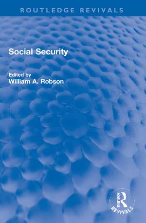 Social Security de William Robson