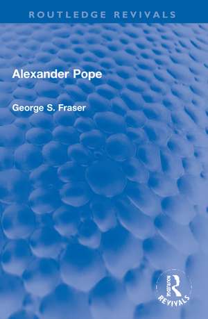 Alexander Pope de G.S. Fraser