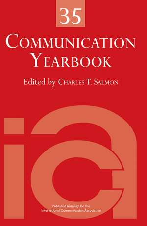 Communication Yearbook 35 de Charles T. Salmon