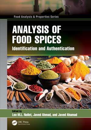 Analysis of Food Spices: Identification and Authentication de Leo M.L. Nollet