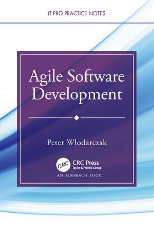 Agile Software Development de Peter Wlodarczak