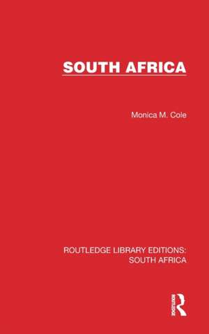 South Africa de Monica Cole