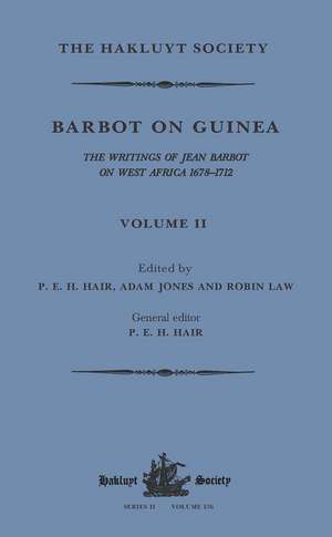 Barbot on Guinea: Volume II de Adam Jones