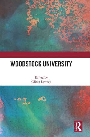 Woodstock University de Oliver Lovesey