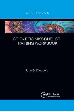 Scientific Misconduct Training Workbook de John Gaetano D'Angelo