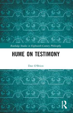 Hume on Testimony de Dan O'Brien