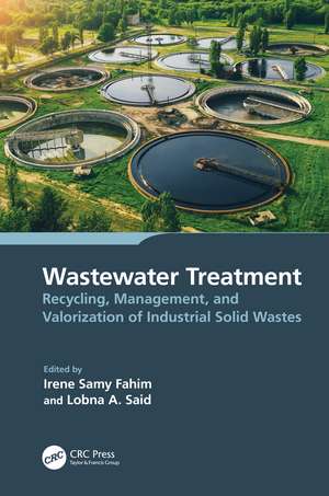 Wastewater Treatment: Recycling, Management, and Valorization of Industrial Solid Wastes de Irene Samy Fahim