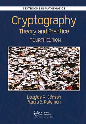 Cryptography: Theory and Practice de Douglas Robert Stinson