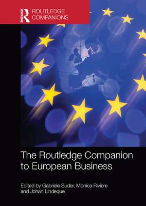 The Routledge Companion to European Business de Gabriele Suder