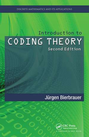 Introduction to Coding Theory de Jurgen Bierbrauer