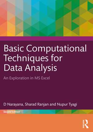 Basic Computational Techniques for Data Analysis: An Exploration in MS Excel de D Narayana