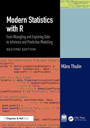 Modern Statistics with R: From Wrangling and Exploring Data to Inference and Predictive Modelling de Måns Thulin