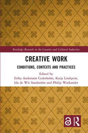 Creative Work de Erika Andersson Cederholm