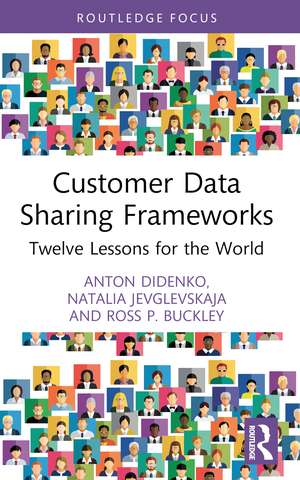 Customer Data Sharing Frameworks: Twelve Lessons for the World de Anton Didenko