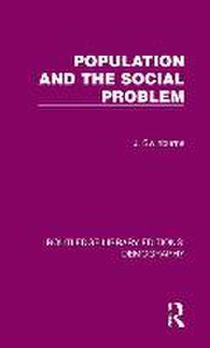 Population and the Social Problem de J. Swinburne