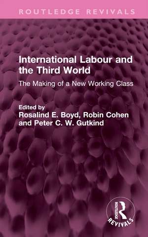 International Labour and the Third World: The Making of a New Working Class de Rosalind E. Boyd