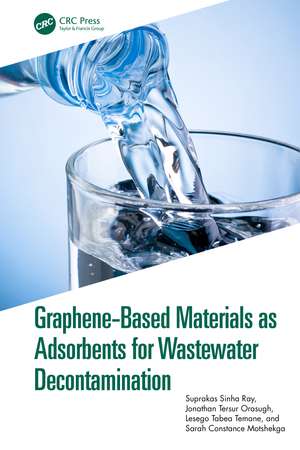 Graphene-Based Materials as Adsorbents for Wastewater Decontamination de Suprakas Sinha Ray