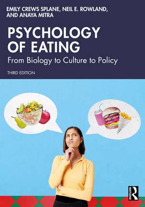 Psychology of Eating: From Biology to Culture to Policy de Emily Crews Splane